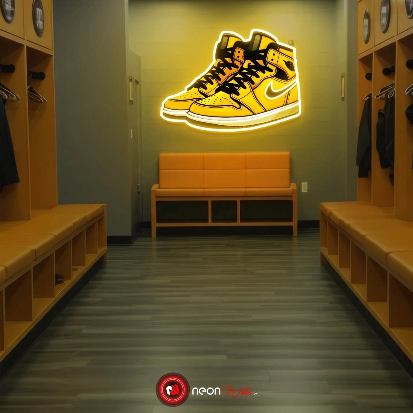 Jordan Shoes Kicks UV Neon Sign π β Showcase Your Sneaker Love in Neon Lights!