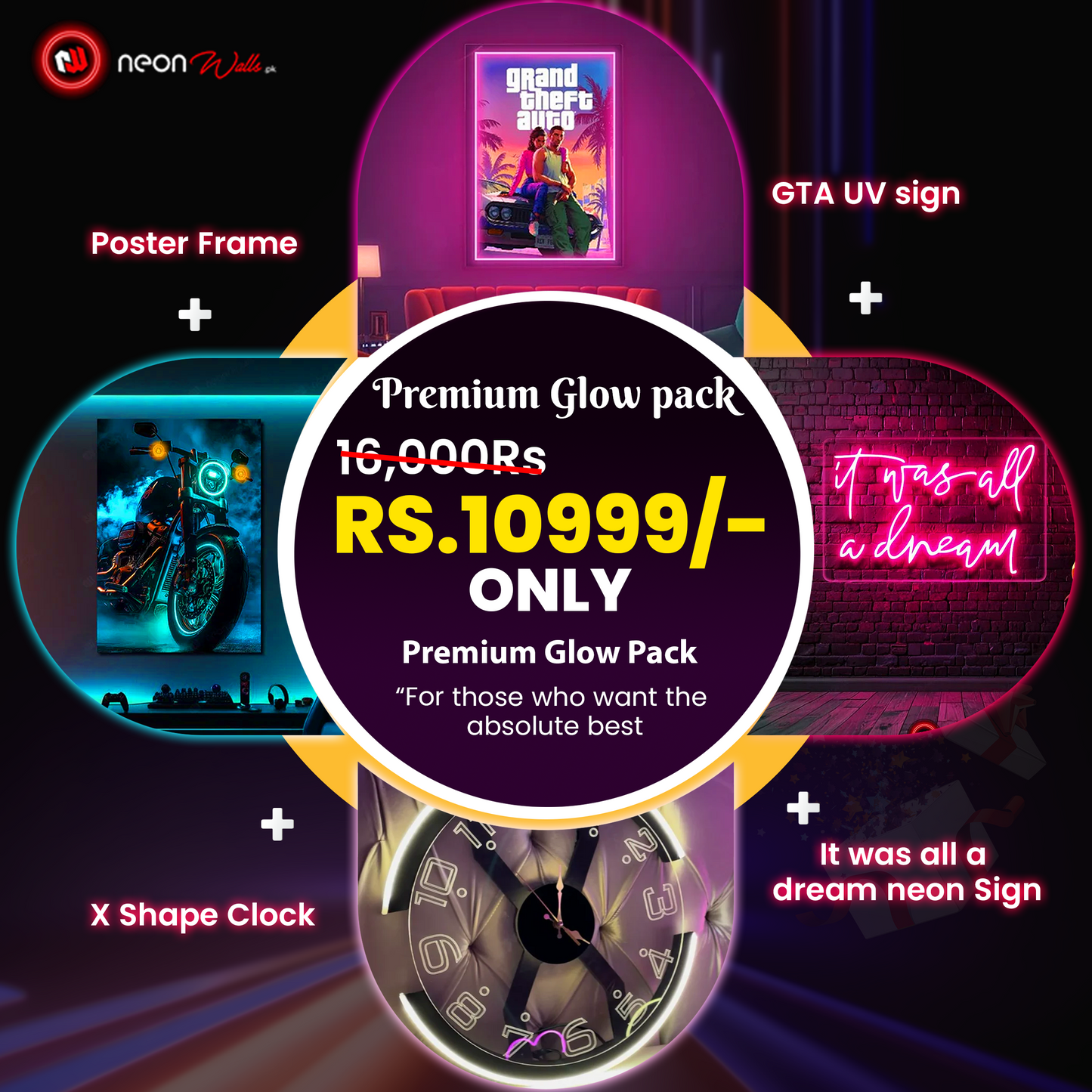 Bundle 5: Premium Glow Pack - Neon, Nostalgia & Noise — This One Has It All