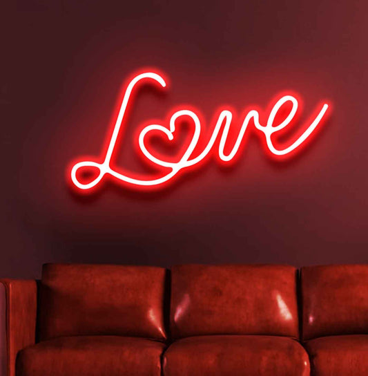 L❤️ve Neon Sign - Spread Love with Neonwalls.pk