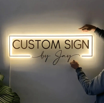 Customize Acrylic Neons Signs