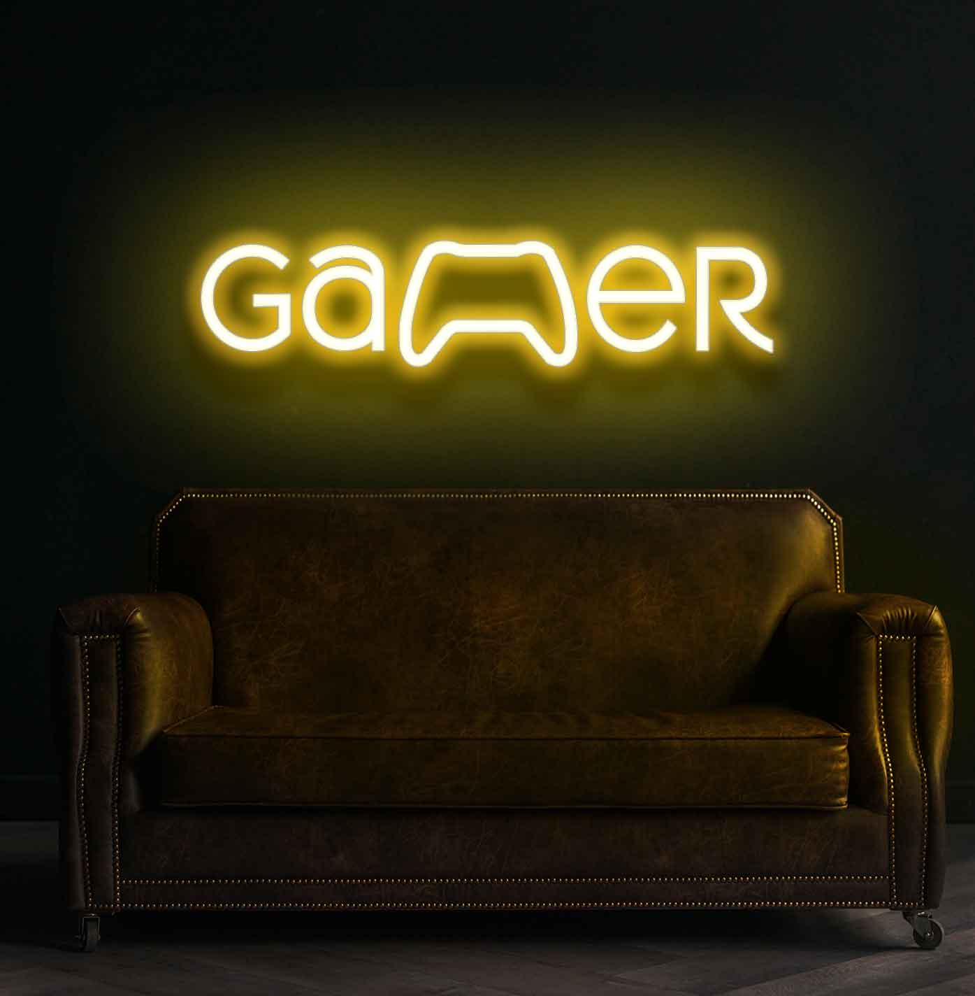 Gamer Neon Sign - Level Up with Neon Brilliance – Neon Walls