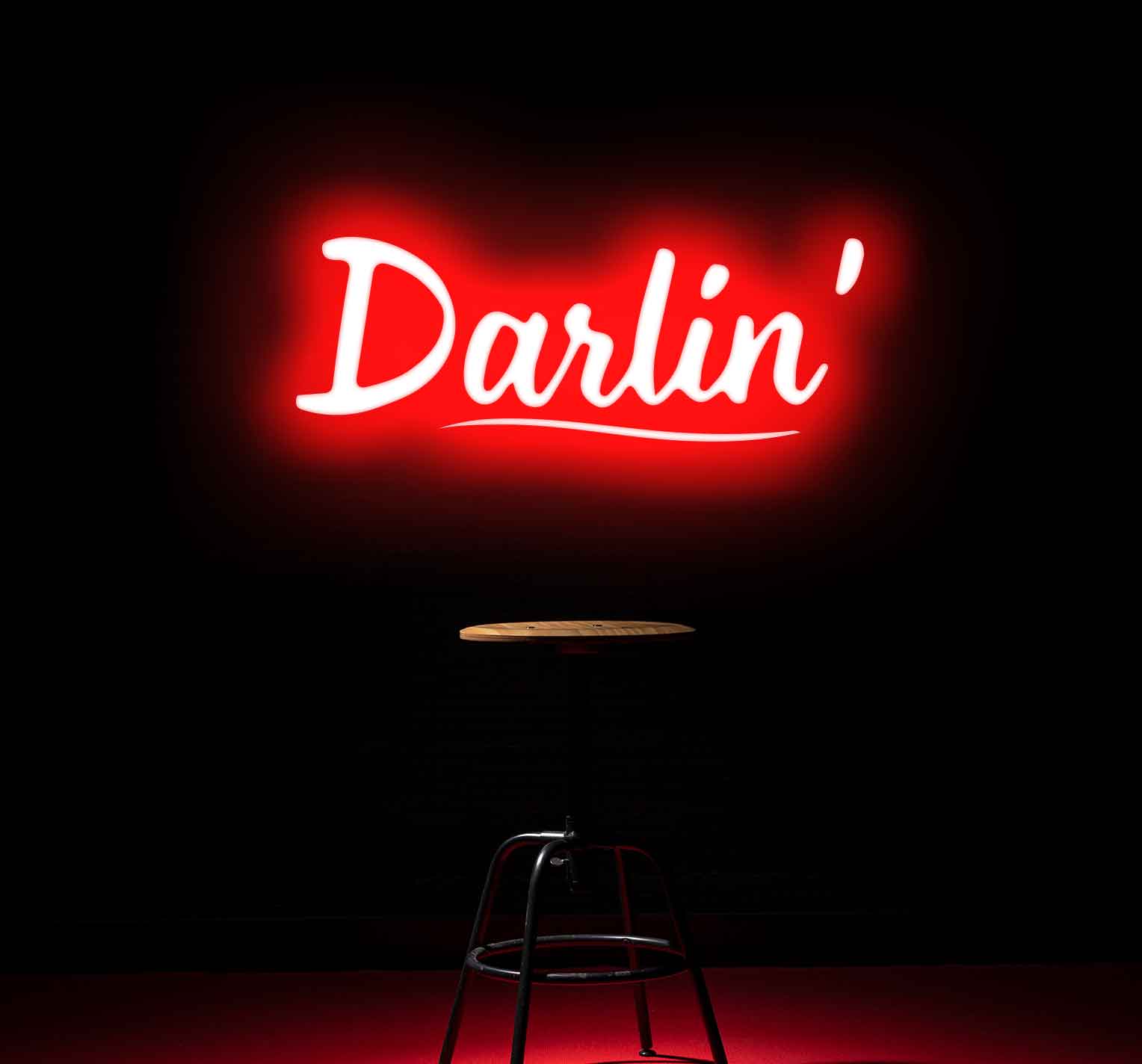 Darlin Neon Sign