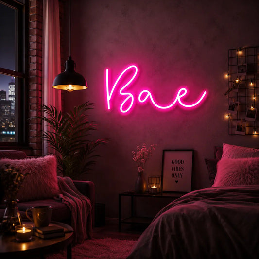 Bae Neon Sign