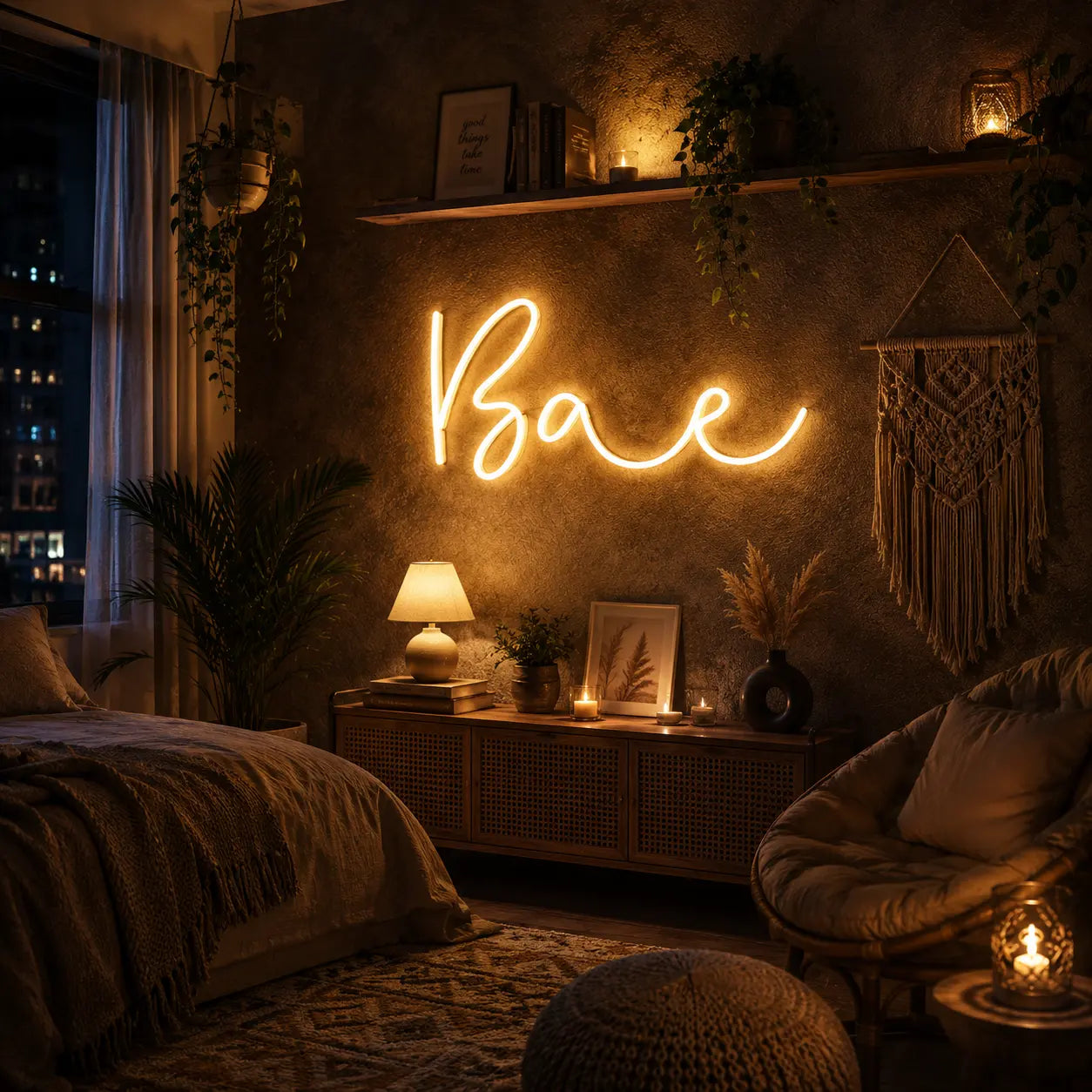 Bae Neon Sign