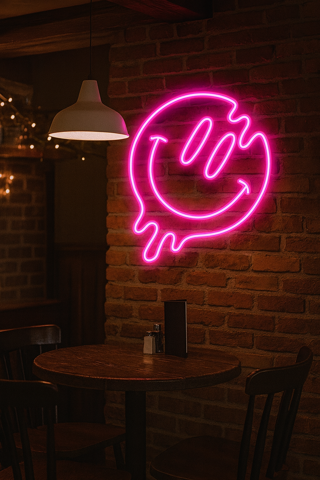 Smile Face Emoji Neon Light - Neon Signs Pakistan