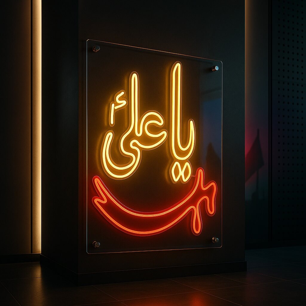 Ya Ali (A.S)+ Sword Neon Sign