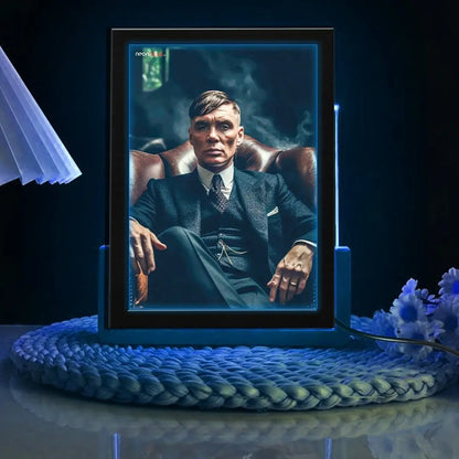 Tommy Shelby Neon Poster Frame