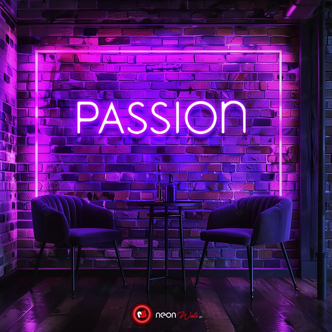 Passion Neon Sign