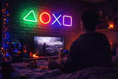 Squid Game Neon Sign | Neon Wall Light for Room, Café, Gaming Setup & Events – Custom Neon Art Inspired by Netflix Series