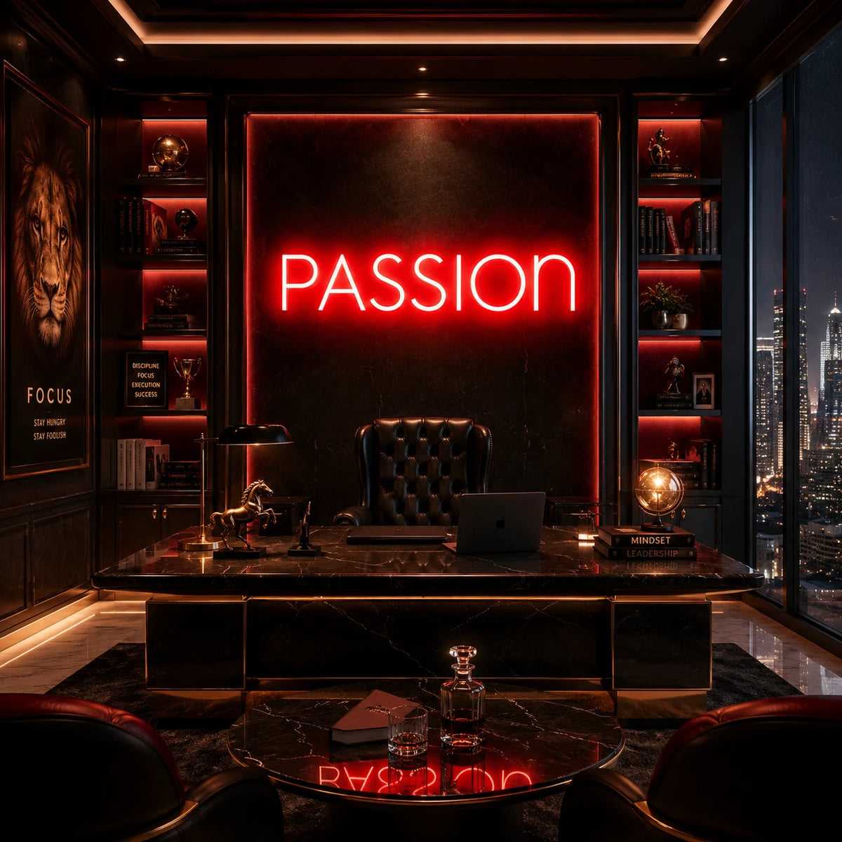 Passion Neon Sign