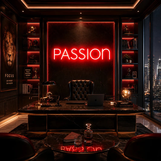 Passion Neon Sign