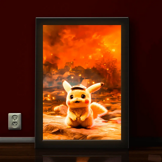 Pikachu LED Light Box Poster Frames | Led Light Box