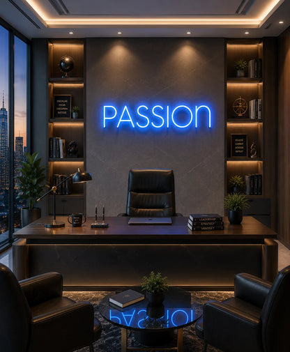 Passion Neon Sign