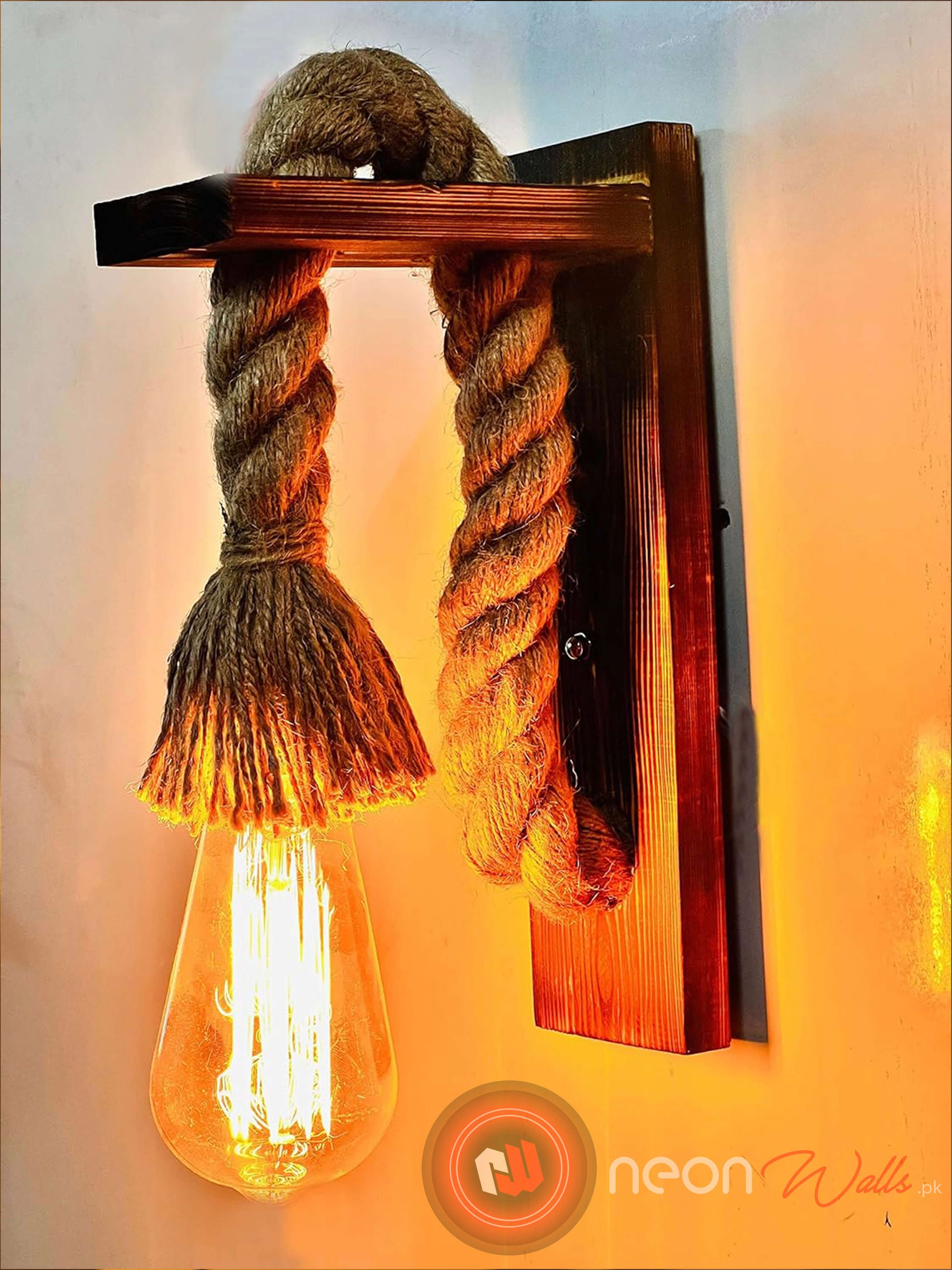 Vintage Rope Wall Lamp 