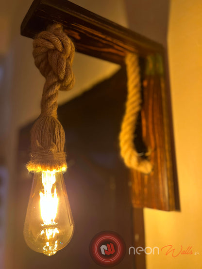 Vintage Rope Wall Lamp