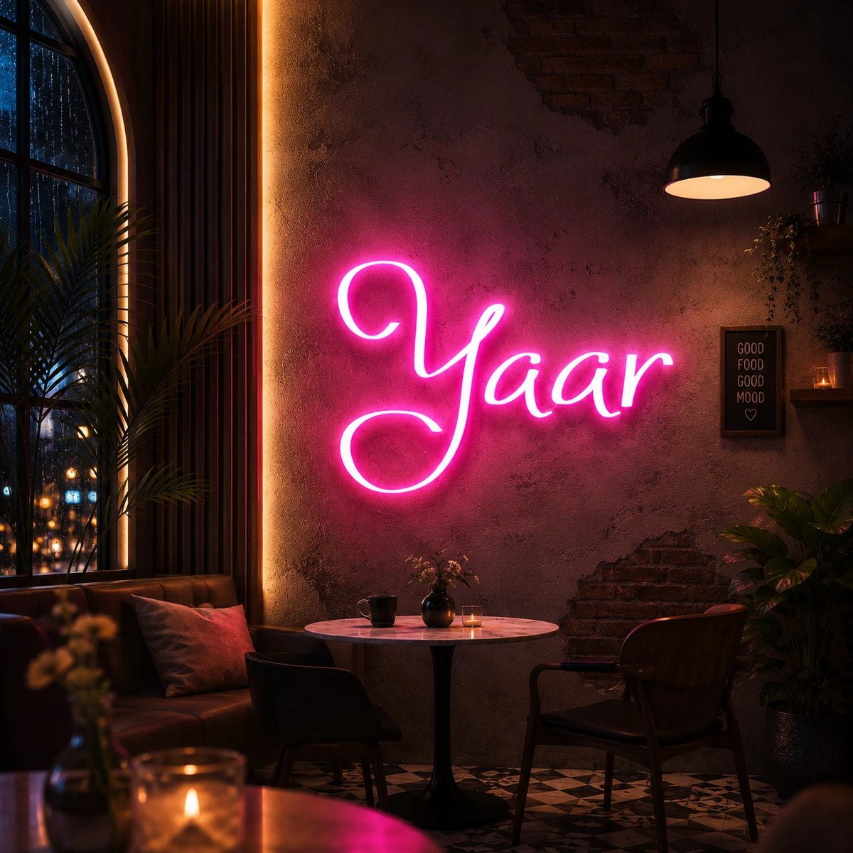 Yaar Neon Sign