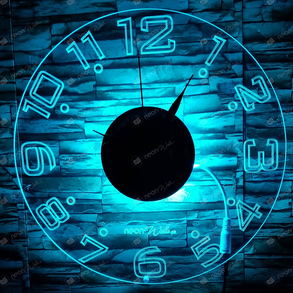 Galleria Neon Wall Clock