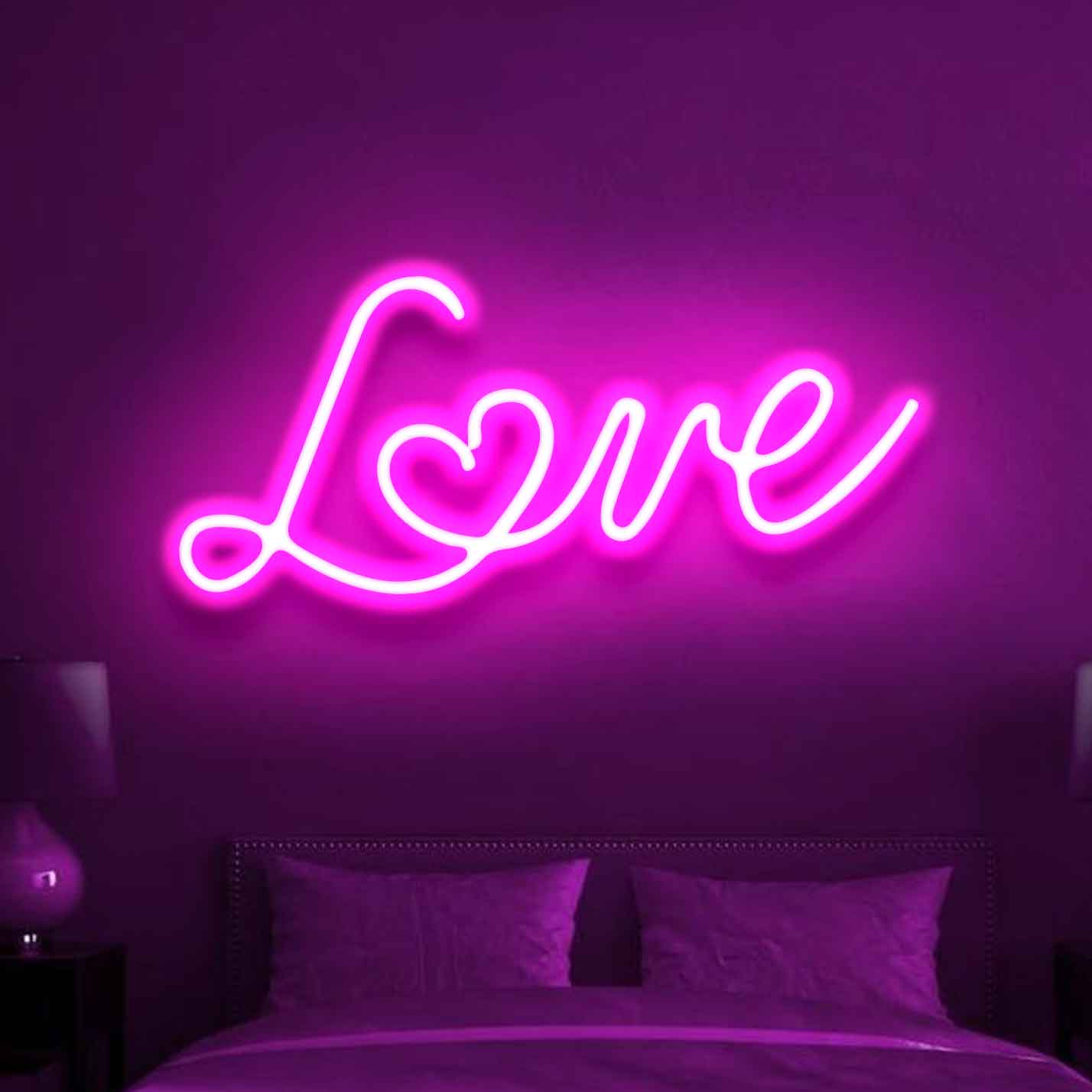 L❤️ve Neon Sign - Spread Love with Neonwalls.pk