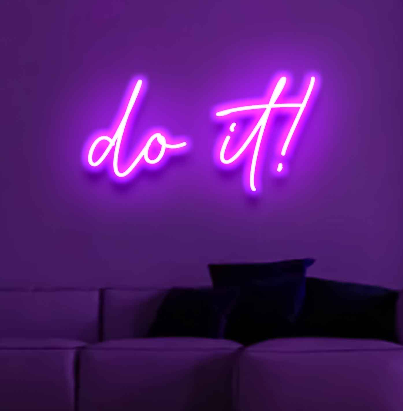 Do It! Neon Sign - Discover Stunning Neon Signs for Every Occasion ...