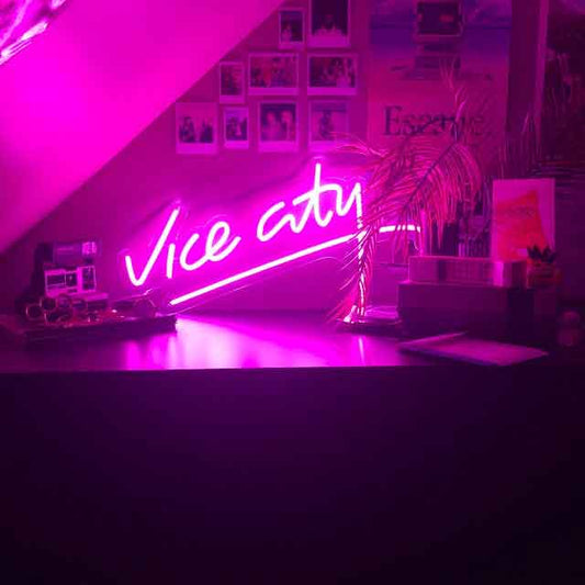 Vice City (GTA Theme) Neon Sign