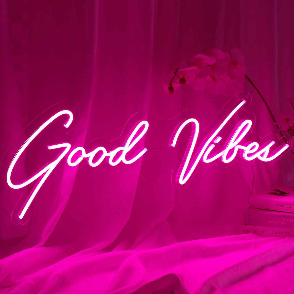 Good Vibes Neon Sign – Neon Walls