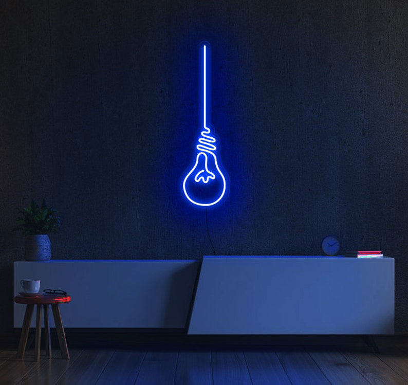 Neon Light Bulb Lamp Decor