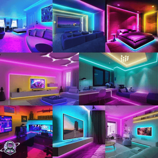 RGB LED Strip Light With Remote Controller Set - RGB Neon Lights – Neon ...